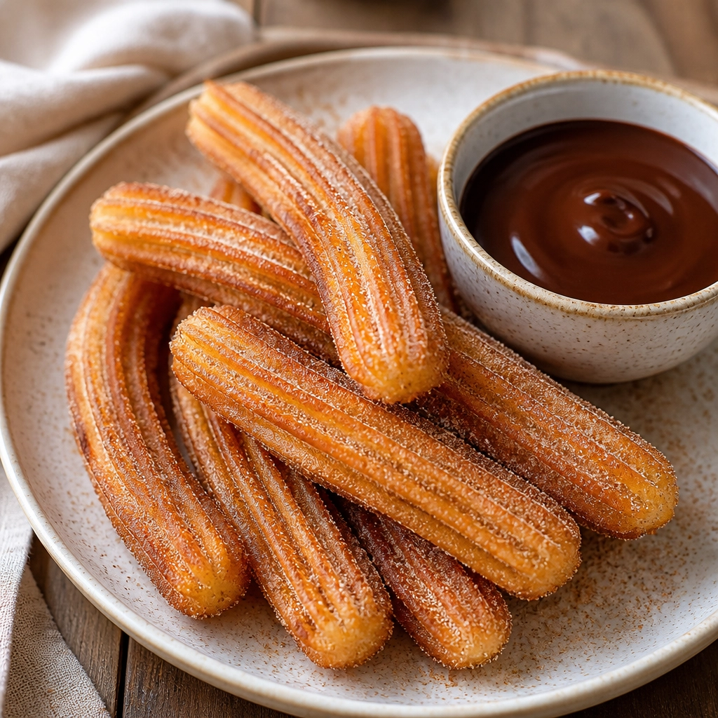 Churros con Chocolate