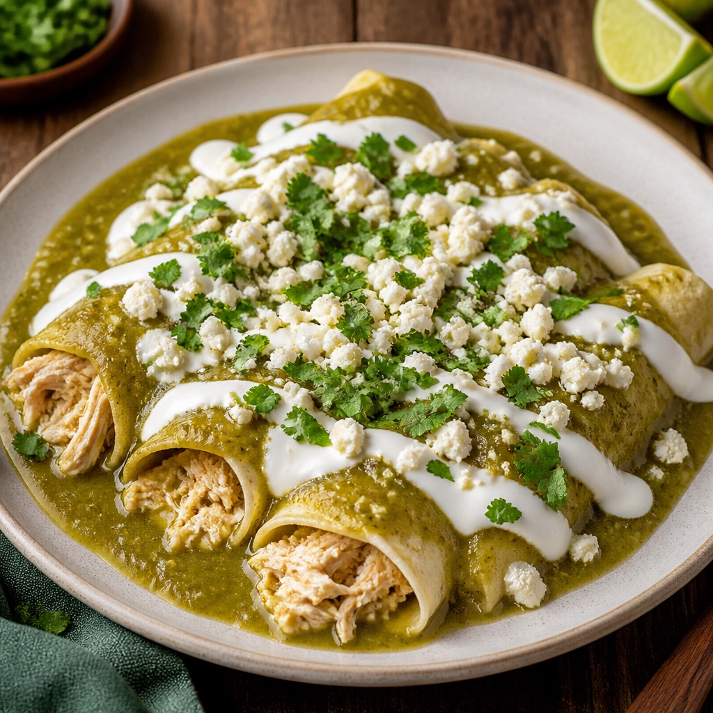 Enchiladas Verdes