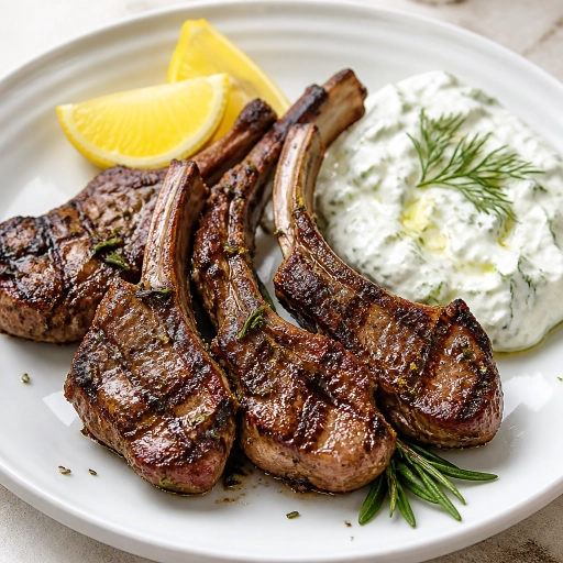 Paidakia me Tzatziki