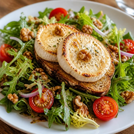 Salade de Chèvre Chaud