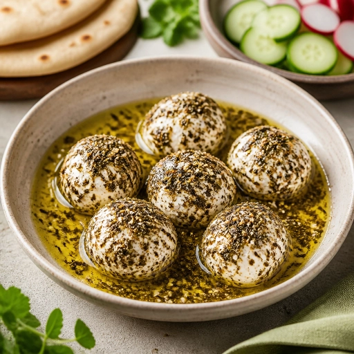 Labneh Makbouseh