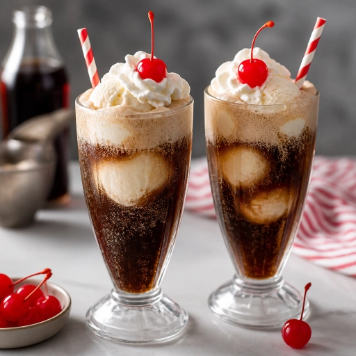Cherry Cola Float