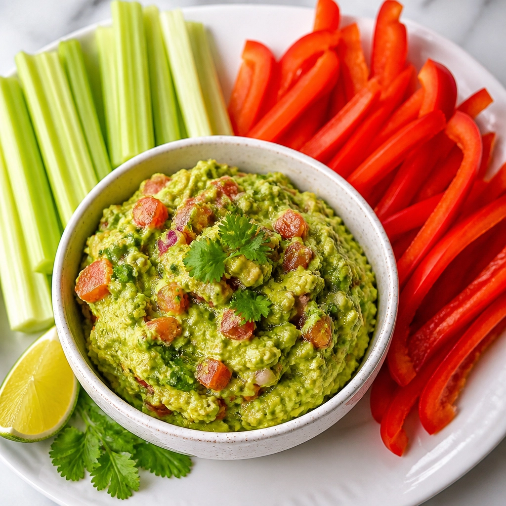 Guacamole mit Crudités