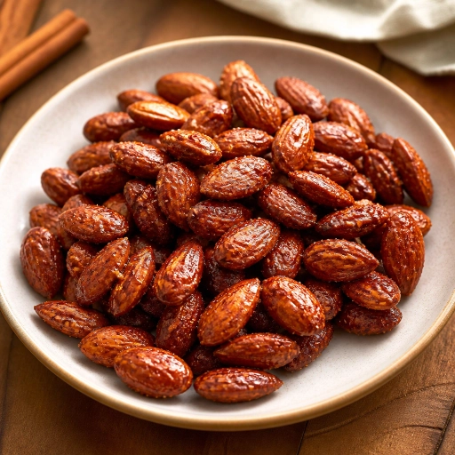 Honey Cinnamon Roasted Almonds
