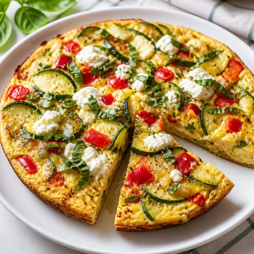 Frittata di Zucchine e Peperoni