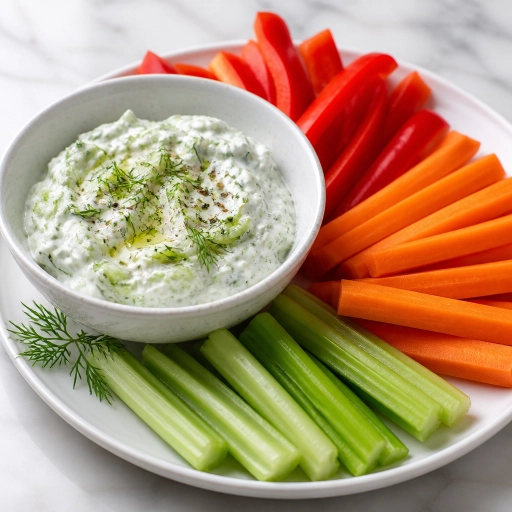 Tzatziki with Crudités
