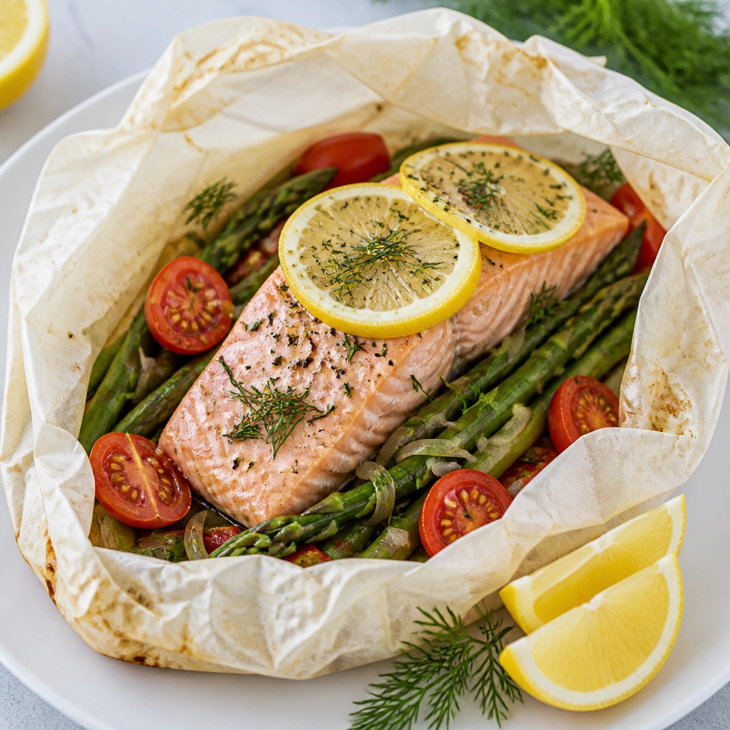 Saumon en Papillote