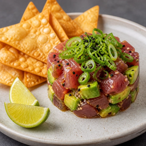 Maguro Tataki-style Tartare