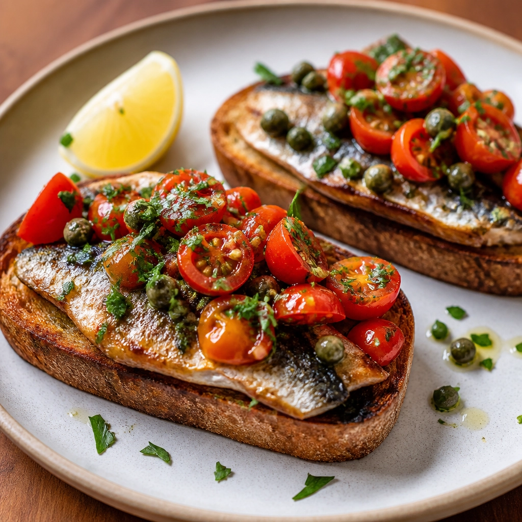 Tostada de Sardinas