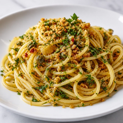 Spaghetti con le Acciughe
