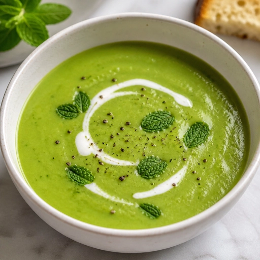 Pea and Mint Soup