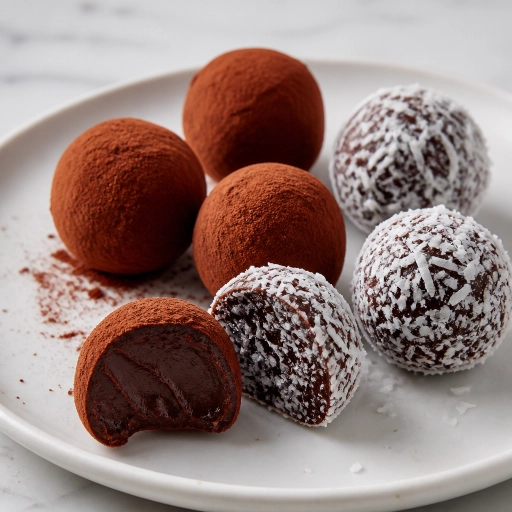Chocolate Coconut Truffles