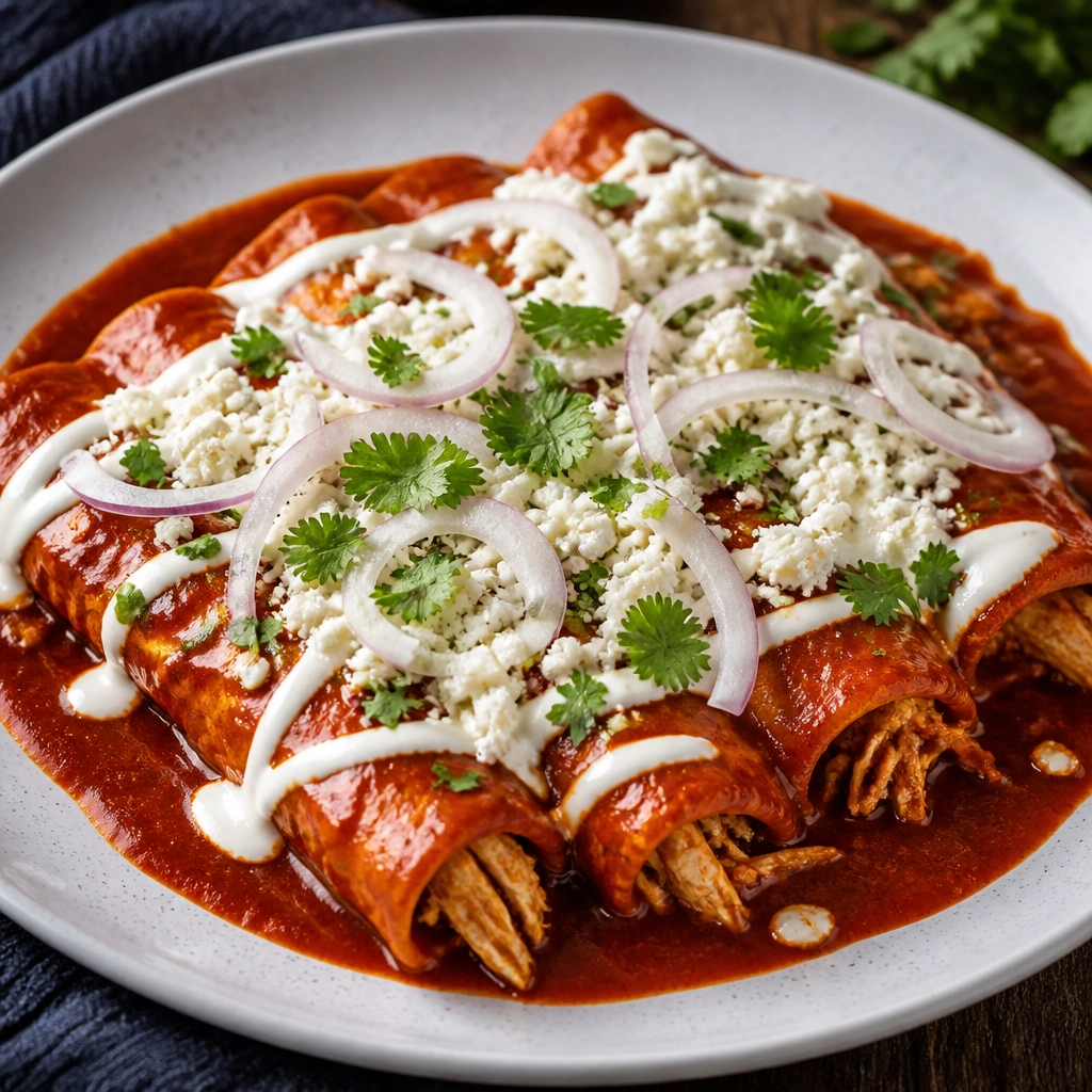 Enchiladas Rojas
