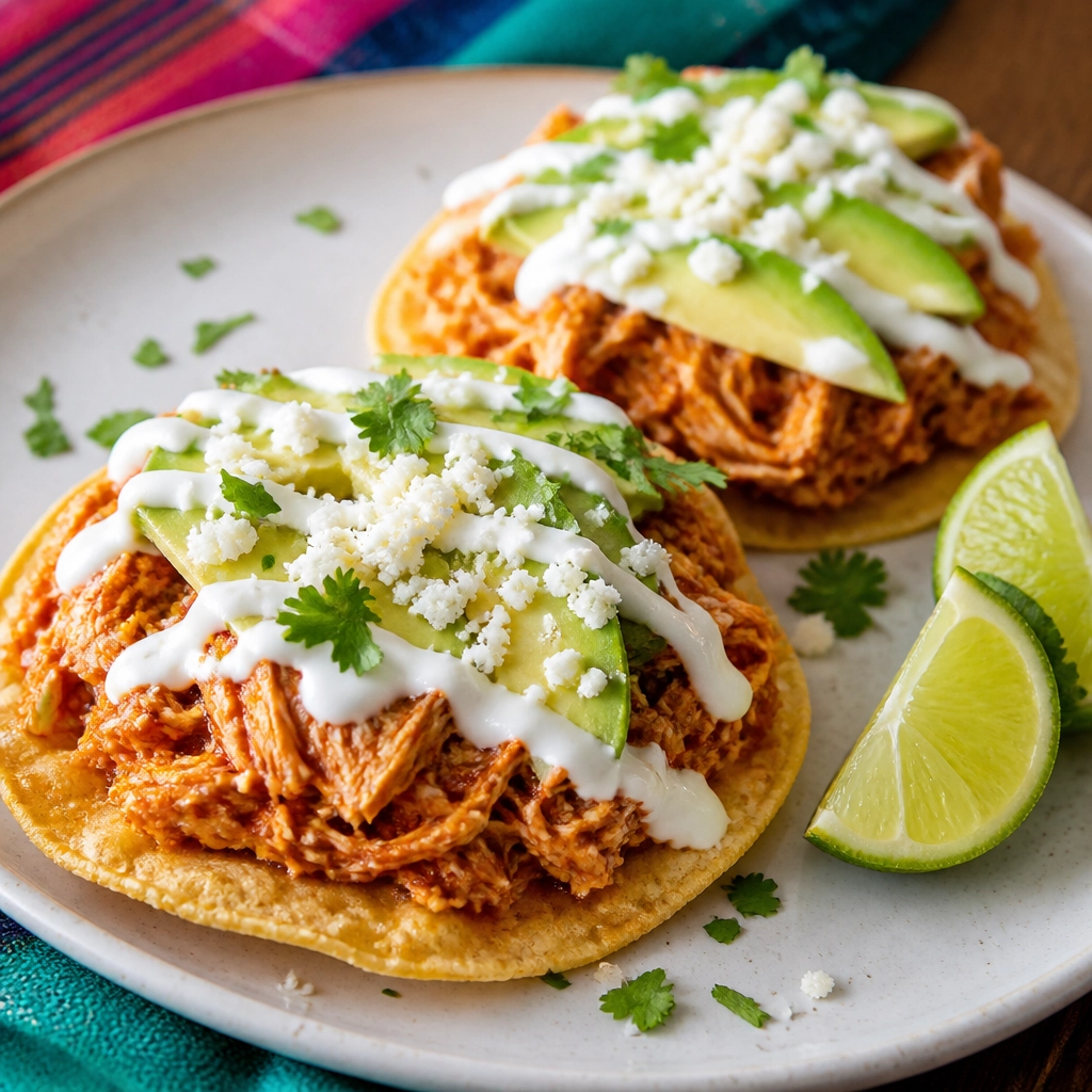 Tostadas de Tinga