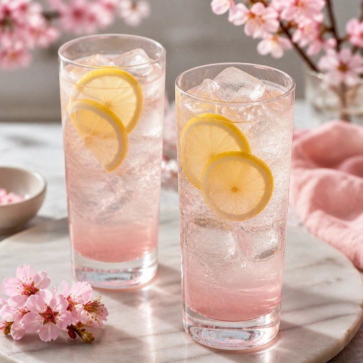 Sakura Sake Highball