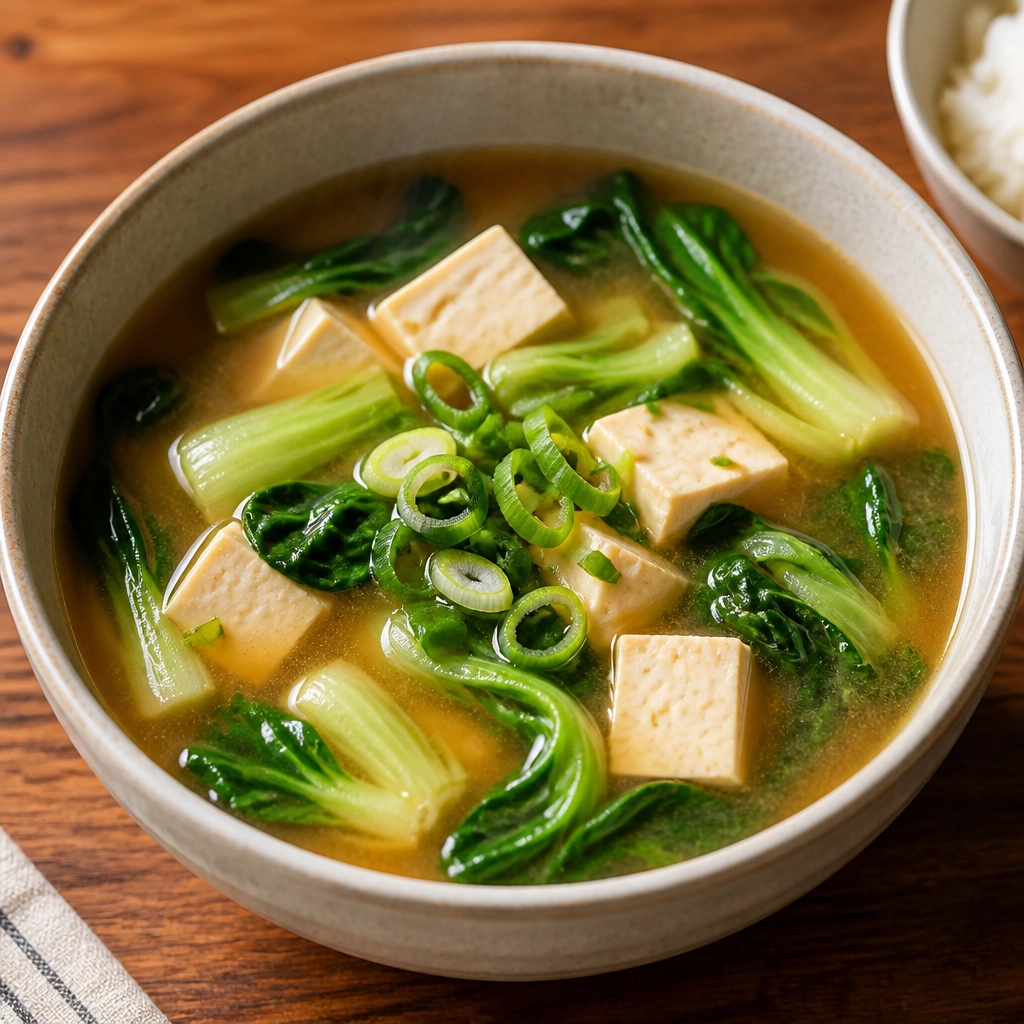 Cheonggyeongchae Doenjang-guk