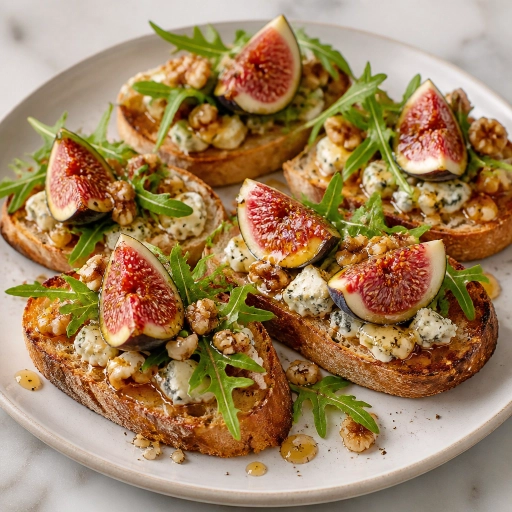 Fichi e Gorgonzola Crostini