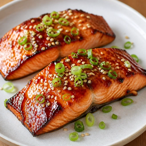 Miso Glazed Salmon