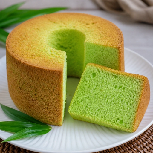 Pandan Chiffon Cake
