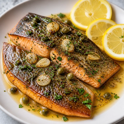 Herb Brown Butter Rainbow Trout