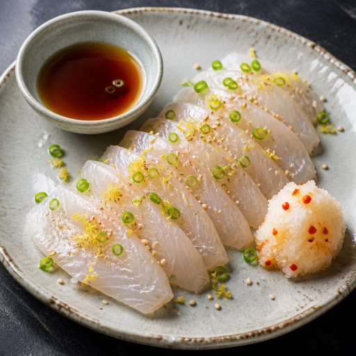Hirame Sashimi