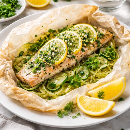 Truite en papillote