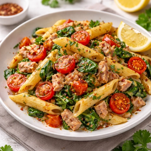 Pasta with Tuna and Vegetables