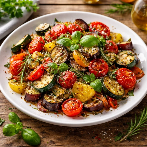 Roasted Vegetables with Herbs