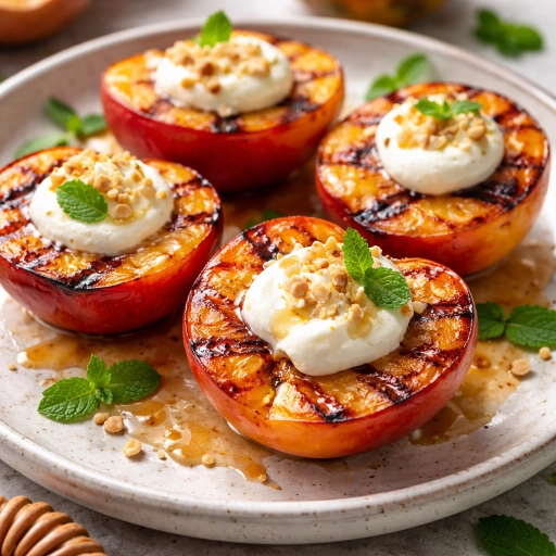 Grilled Summer Peaches