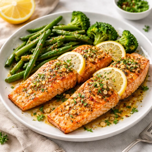 Garlic Lemon Salmon