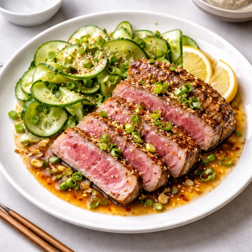 Garlic Lemon Tuna