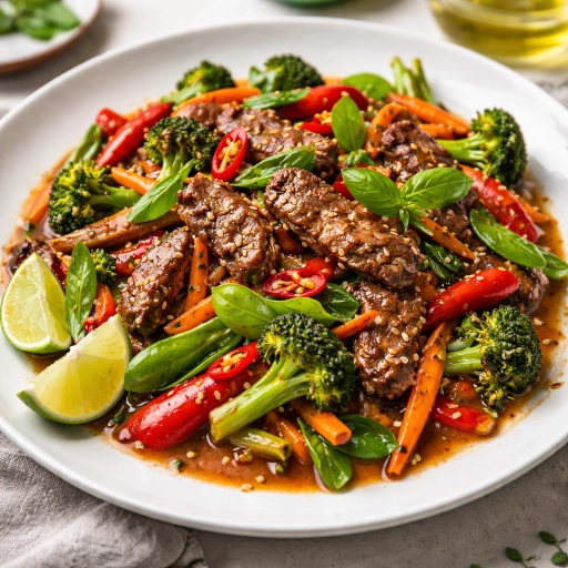 Beef Stir-Fry with Thai Basil