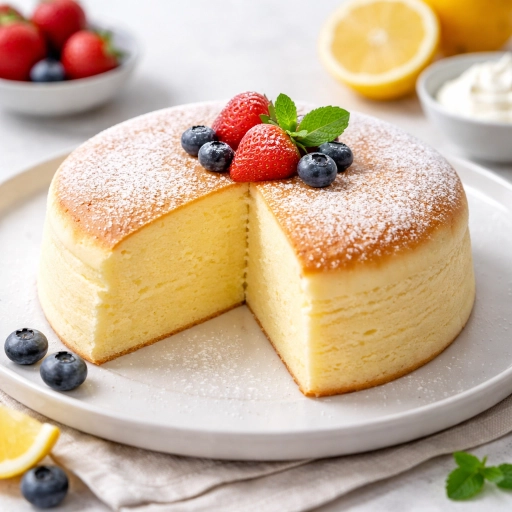 Soufflé Cheesecake (Dairy-Free)