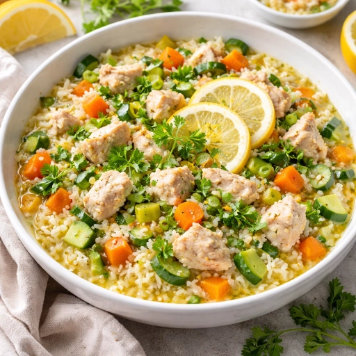 Lemon Chicken Rice Pot