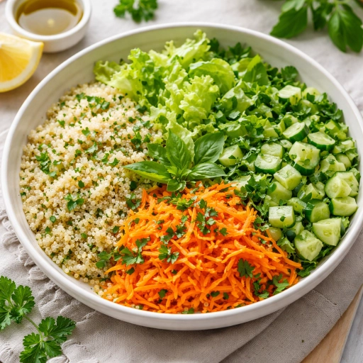 Quinoa salad bowl