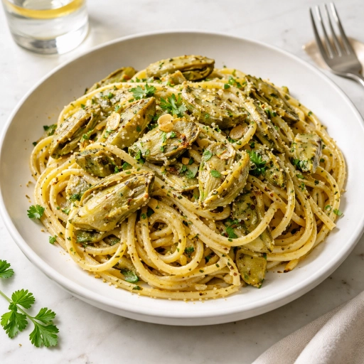 Cacio e Pepe with Artichokes