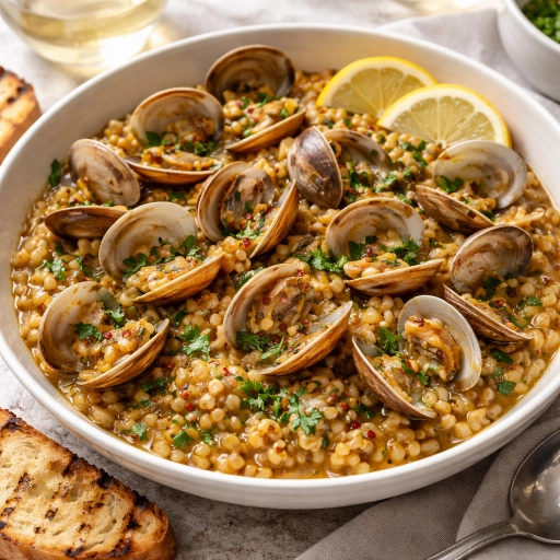 Fregola con Vongole