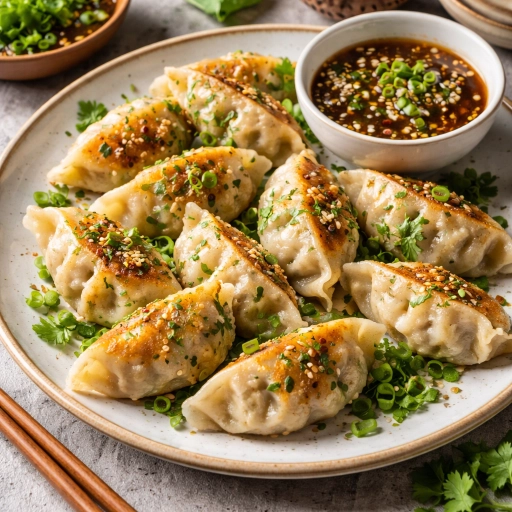 Coriander Jiaozi
