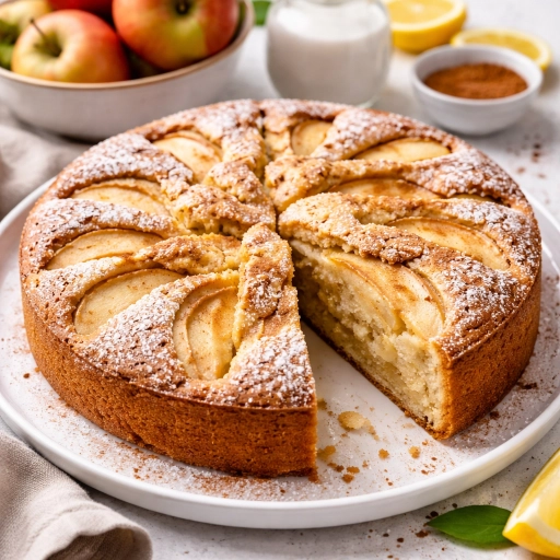 Quick Dairy-Free Apple Cake