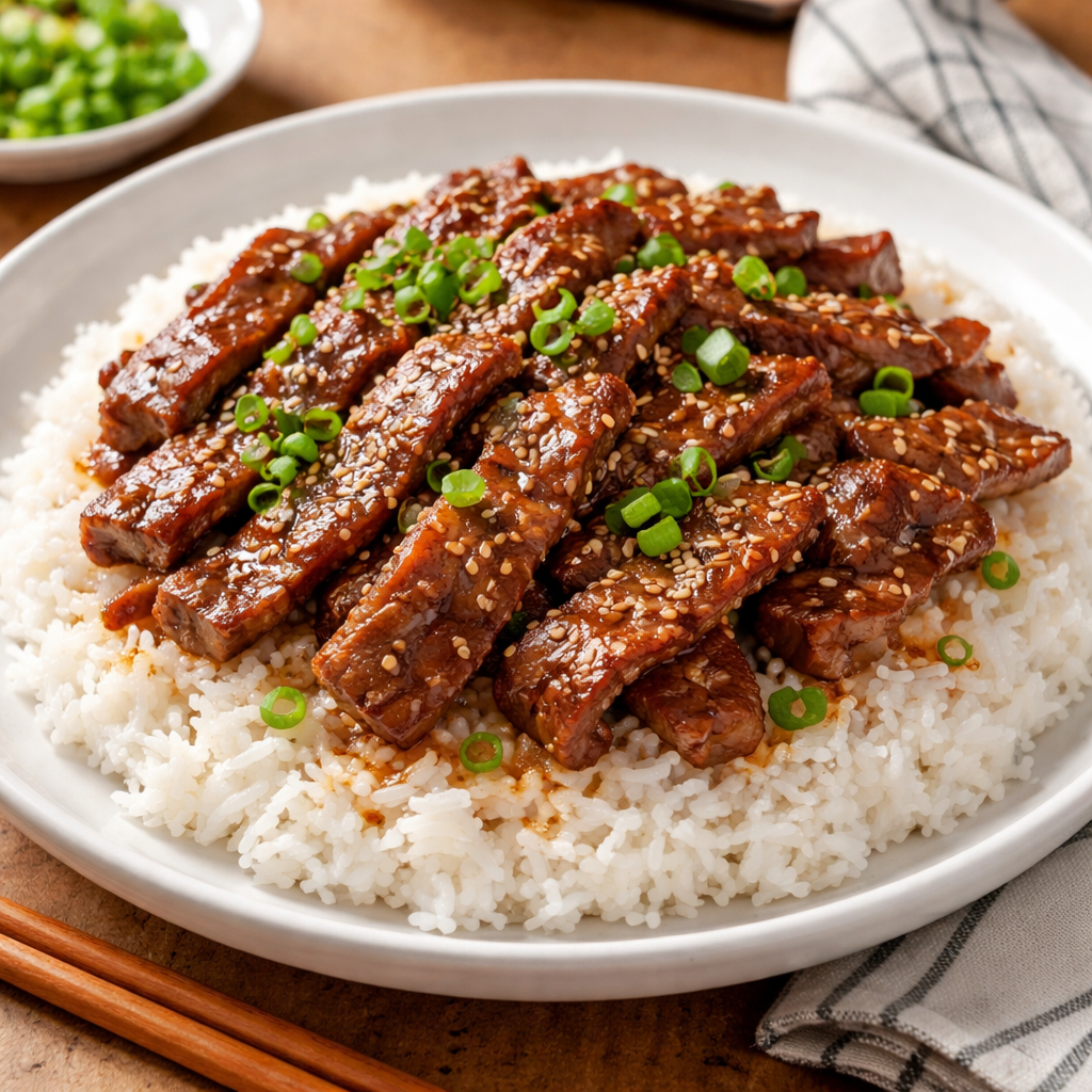 Beginner Yakiniku-Style Beef Plate
