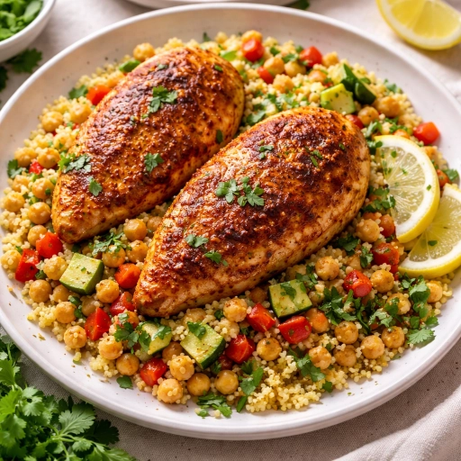 Harissa Chicken with Chickpeas