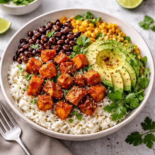 Spicy Sweet Potato Bowl