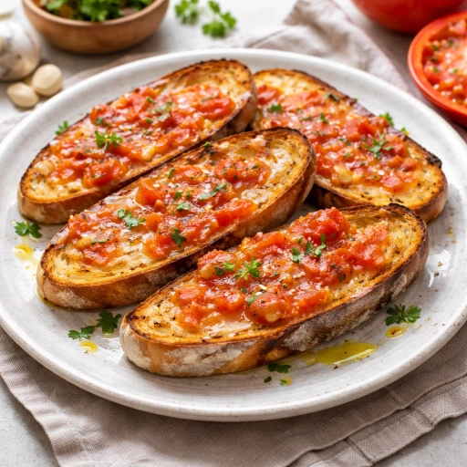 Pan con Tomate