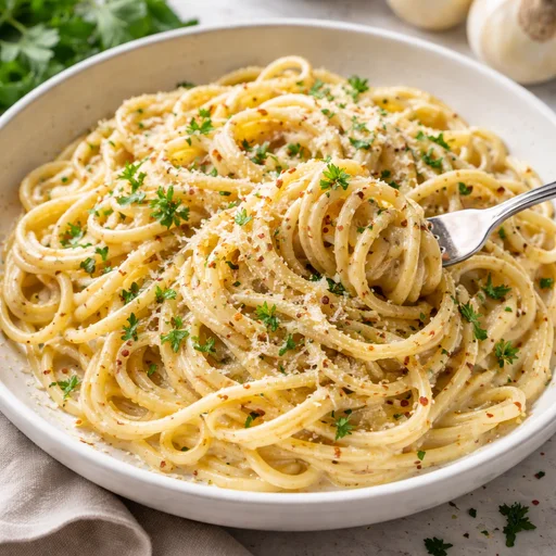 One-Pan Creamy Garlic Parmesan Pasta