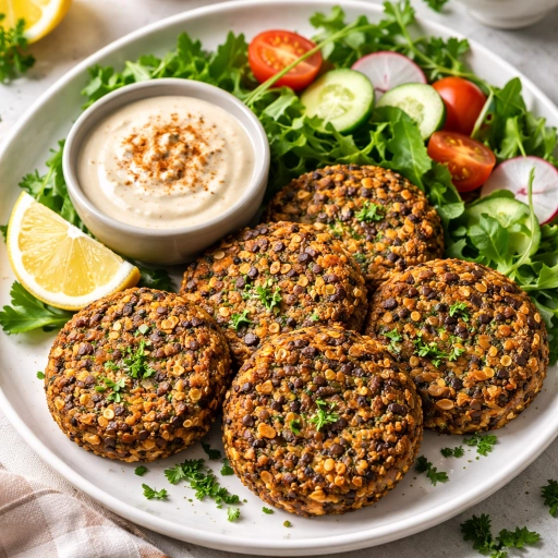 Black Lentil Patties