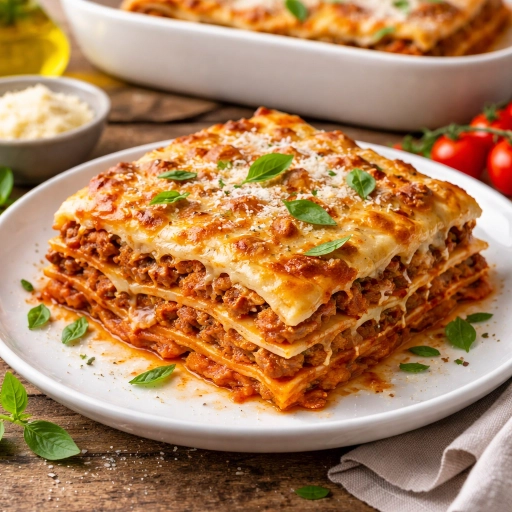 Lasagne aus dem Ofen
