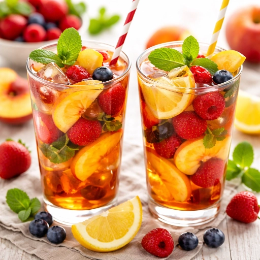 Peach Berry Iced Tea