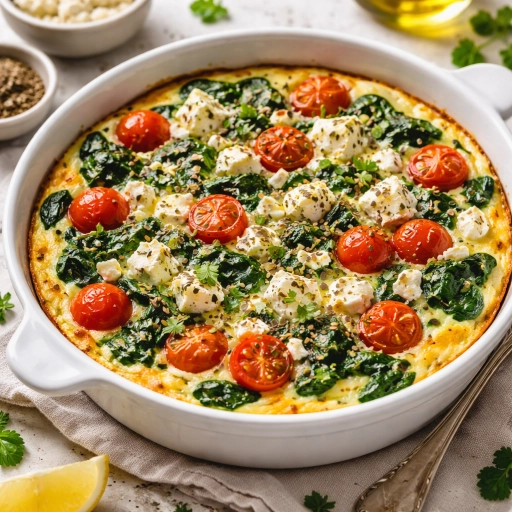 Spanakopita Omelet