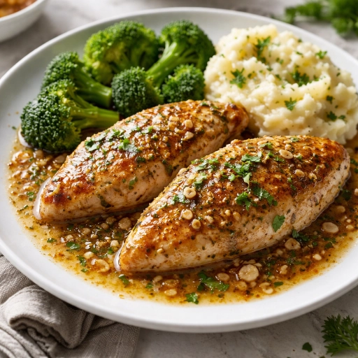 Pan-Seared Garlic Herb Chicken