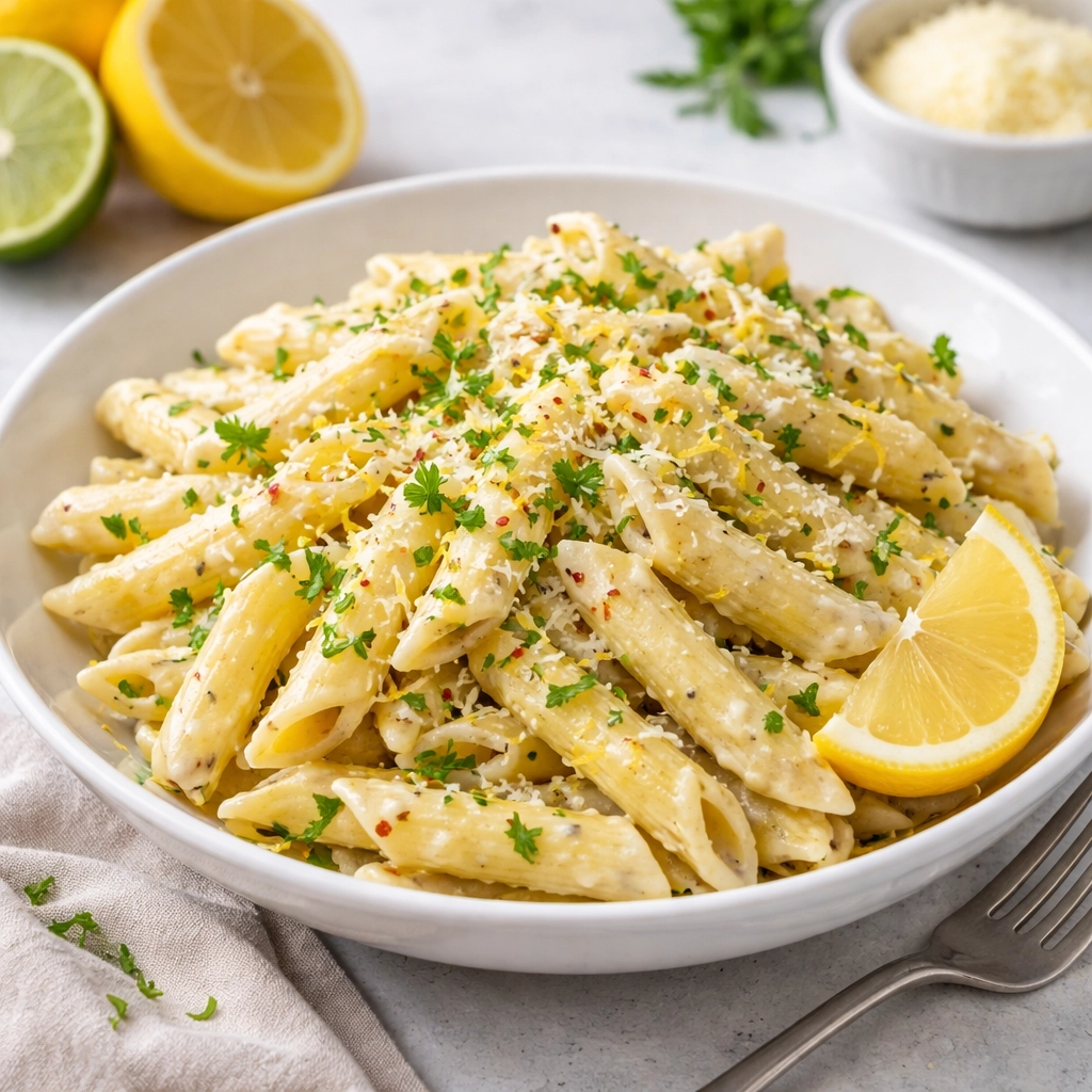 Lemon-Lime Pasta with Egg and Parmesan